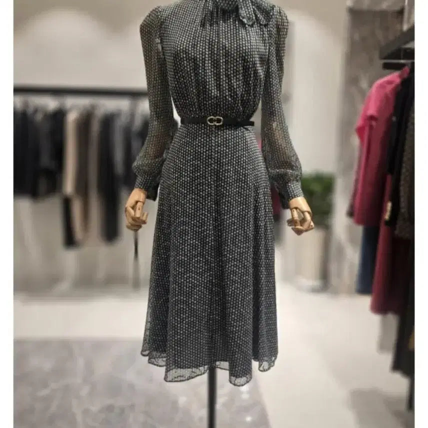 [BUNJANG] MojoSphin Chiffon Dress 66 / 새상품) 모조에스핀 원피스