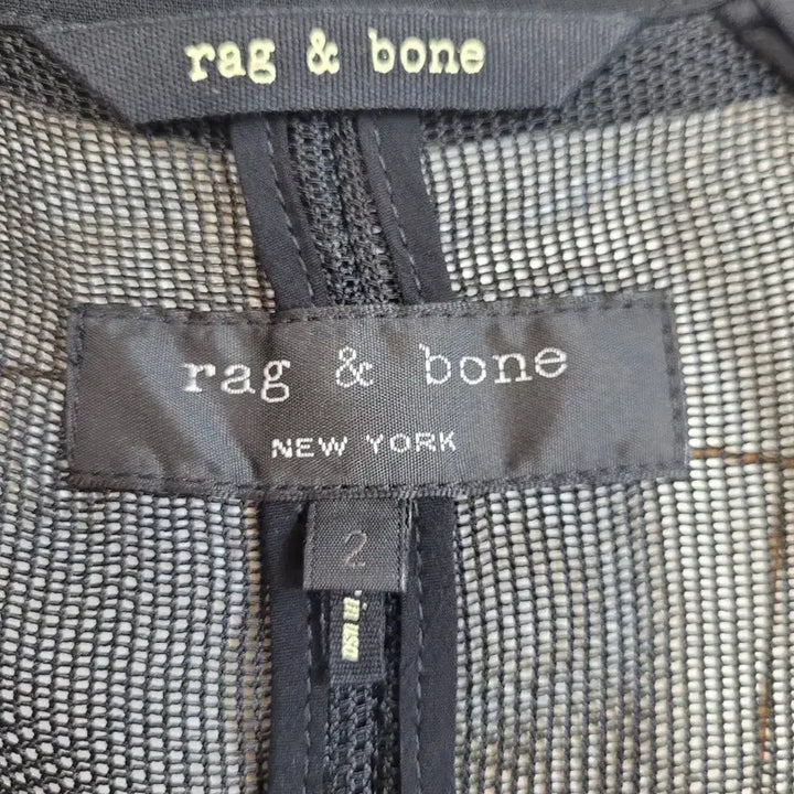 [BUNJANG] Rag & Bone Black Long Vest (Size 2) / Rag & Bone 블랙 롱 베스트 (사이즈 2)