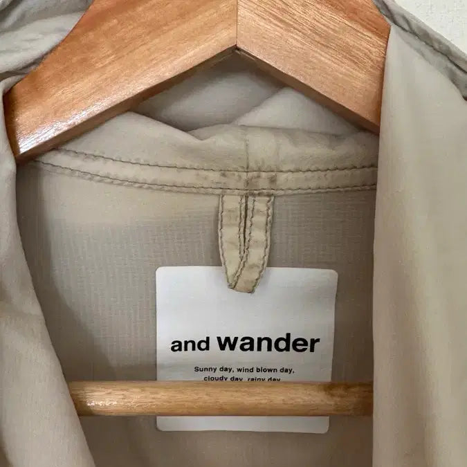 [BUNJANG] And Wander Pertex Wind Jacket / 앤드원더 퍼텍스 윈드재킷 바람막이 L ANDWANDER PERTEX wi