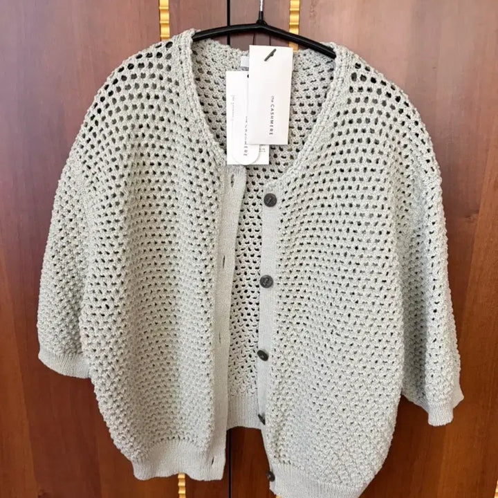[BUNJANG] The Cashmere Crochet Cardigan / 한섬 더캐시미어 크로셰 가디건 85
