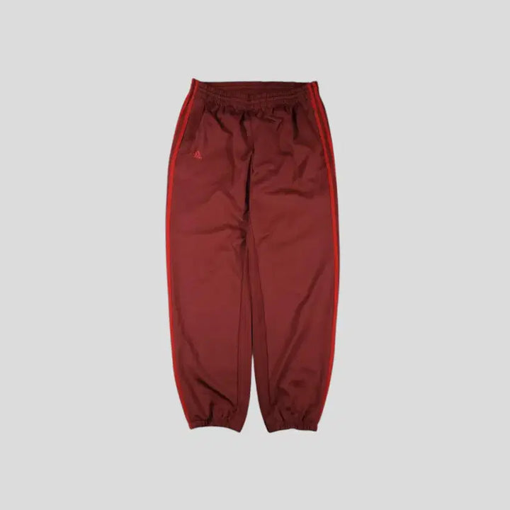 [BUNJANG] PIKO White Navy Mesh Side Line Old School Sweatpants / 아디다스 버건디 레드 로고 삼선 밴딩 조거팬츠 져지팬츠 트레이닝복 32-