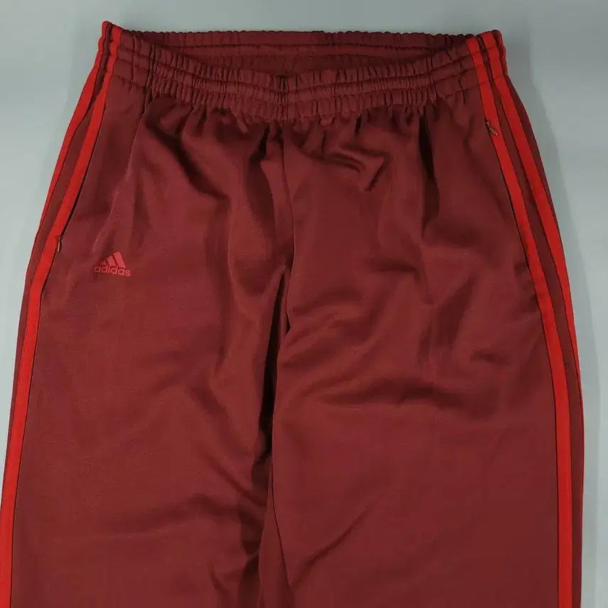 [BUNJANG] PIKO White Navy Mesh Side Line Old School Sweatpants / 아디다스 버건디 레드 로고 삼선 밴딩 조거팬츠 져지팬츠 트레이닝복 32-