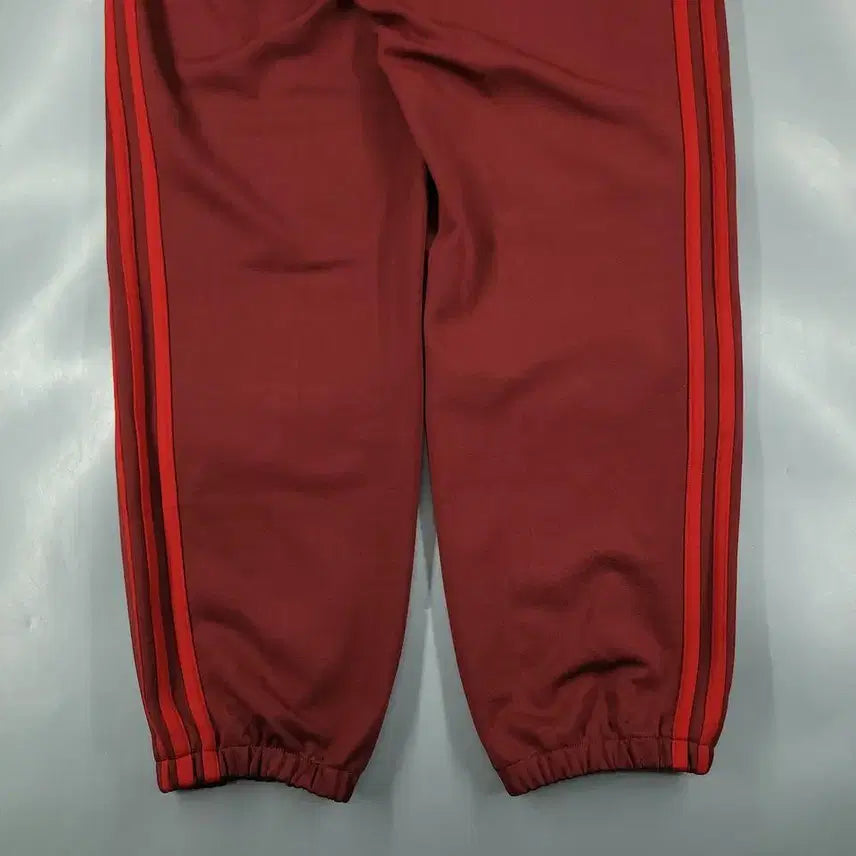 [BUNJANG] PIKO White Navy Mesh Side Line Old School Sweatpants / 아디다스 버건디 레드 로고 삼선 밴딩 조거팬츠 져지팬츠 트레이닝복 32-