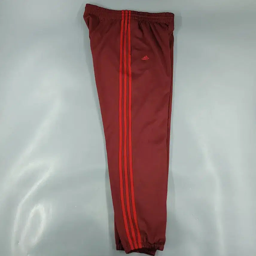 [BUNJANG] PIKO White Navy Mesh Side Line Old School Sweatpants / 아디다스 버건디 레드 로고 삼선 밴딩 조거팬츠 져지팬츠 트레이닝복 32-