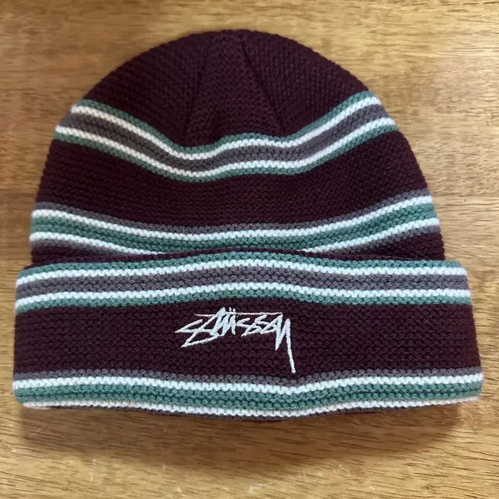 [BUNJANG] Stussy Stripe Beanie / 스투시 비니