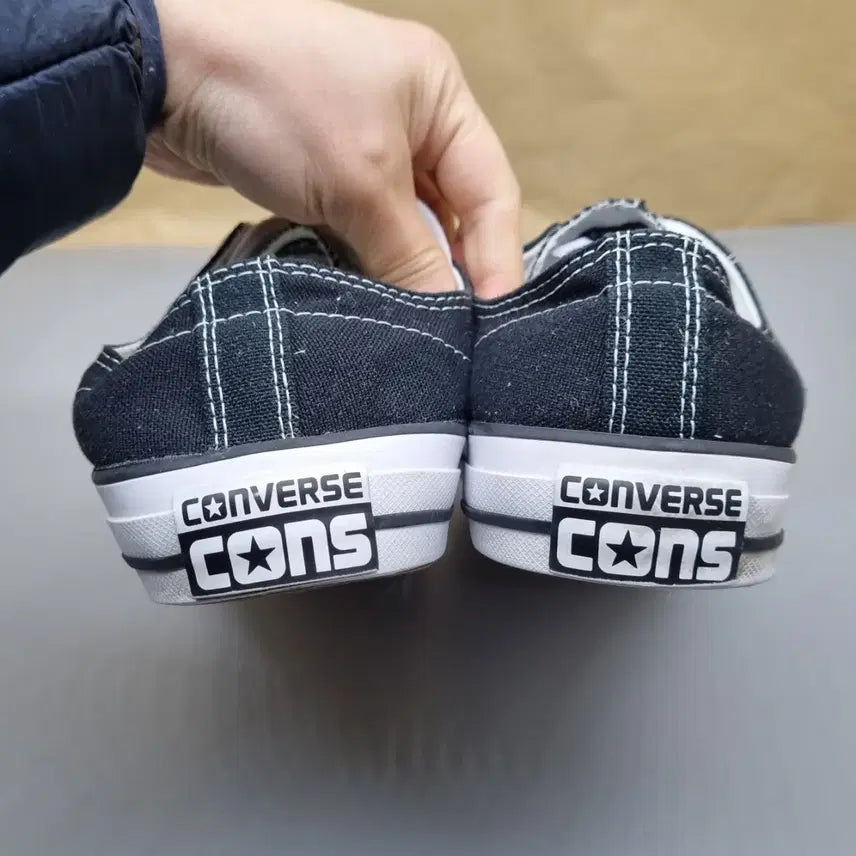 [BUNJANG] Converse All Star Black Sneakers (Men's 280) / 컨버스 올스타 블랙 남성스니커즈280