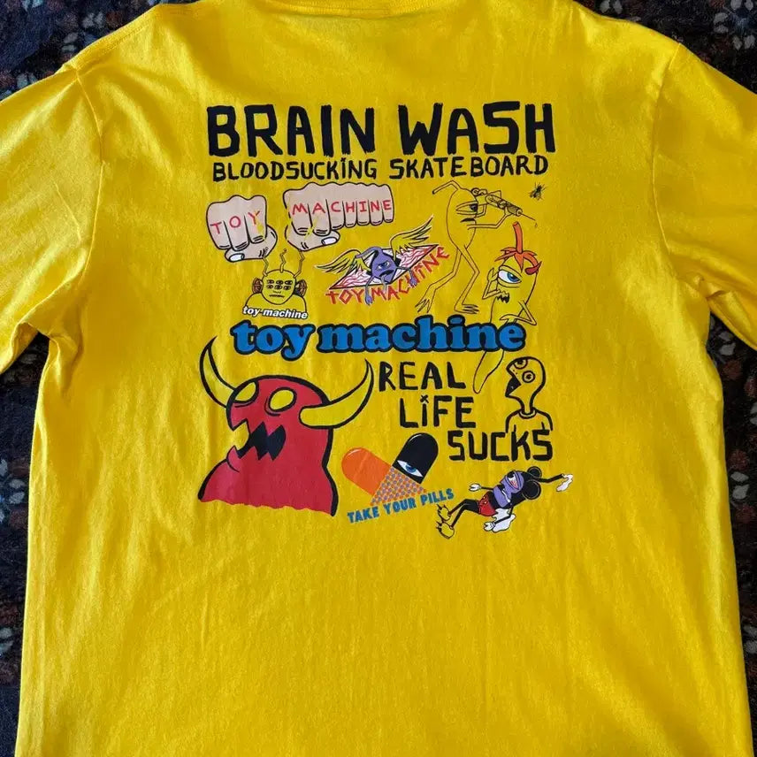[BUNJANG] Toy Machine Brainwash Long Sleeve / 토이머신 롱슬리브