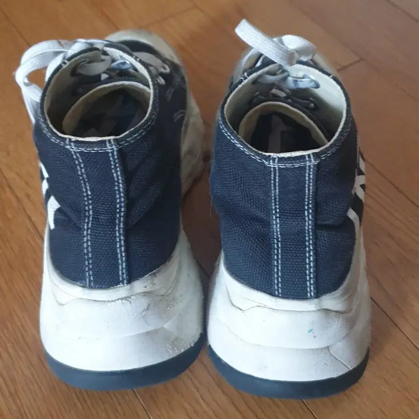 [BUNJANG] MLB Bigball Chunky High Top Sneakers 230mm / MLB 빅볼청키 하이탑 운동화 230