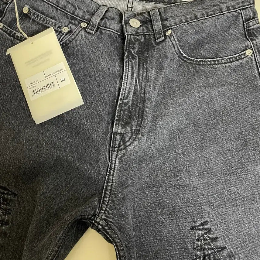 [BUNJANG] Our Legacy Third Cut Slash Denim Black / (30)아워레가시 써드컷 슬래시 데님 블랙