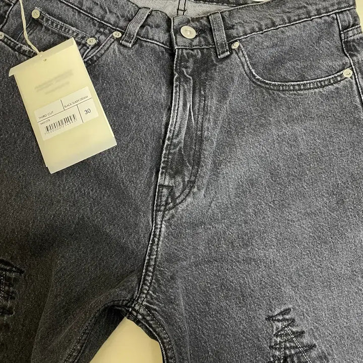 [BUNJANG] Our Legacy Third Cut Slash Denim Black / (30)아워레가시 써드컷 슬래시 데님 블랙