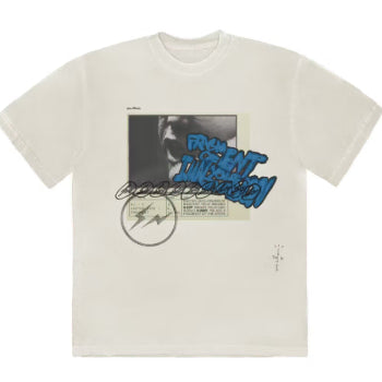 [BUNJANG] Fragment Design x Travis Scott Tee White / [XL] 스캇 x 프라그먼트 머천 티셔츠 화이트