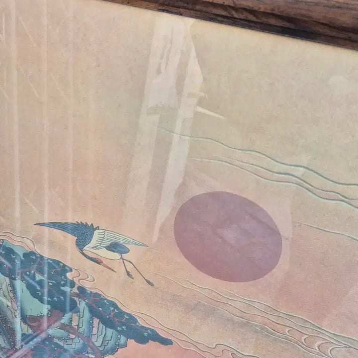 [BUNJANG] Antique Korean Folk Painting / 68   115 센치 민화그림사진되로판단구입