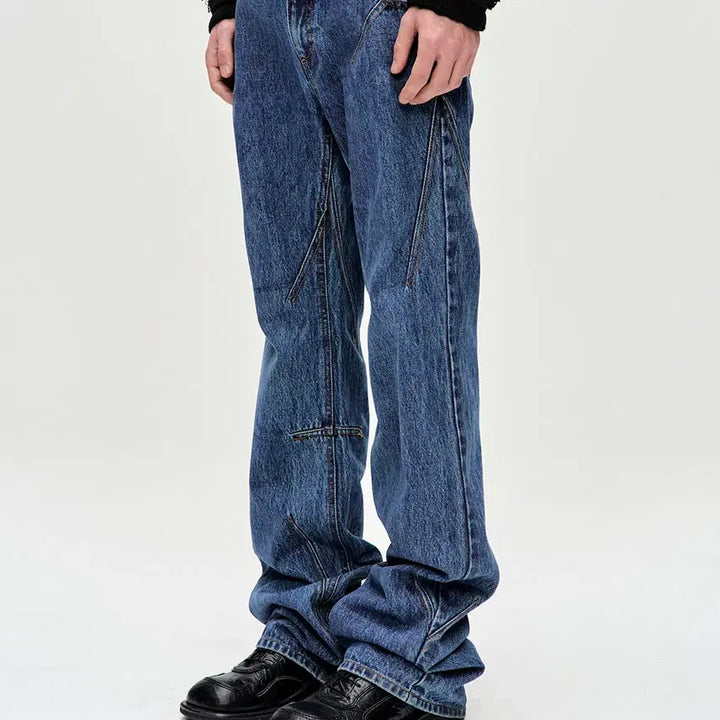 [BUNJANG] Andersson Bell TRIPOT Coated Flare Jeans / 앤더슨벨 TRIPOT COATED FLARE JEANS