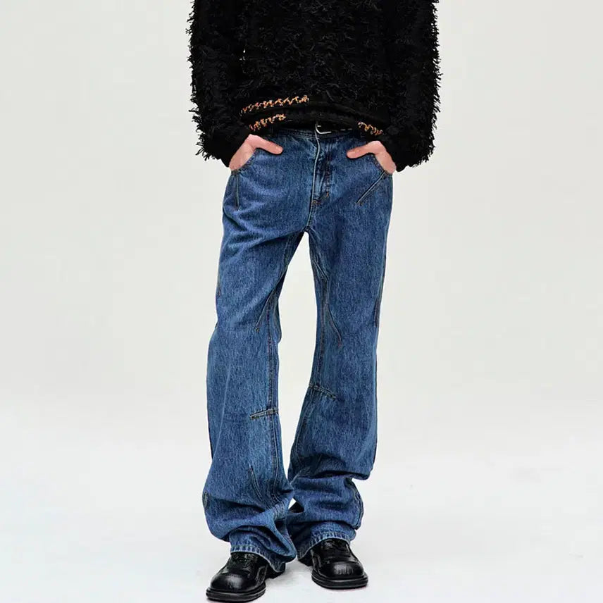 [BUNJANG] Andersson Bell TRIPOT Coated Flare Jeans / 앤더슨벨 TRIPOT COATED FLARE JEANS