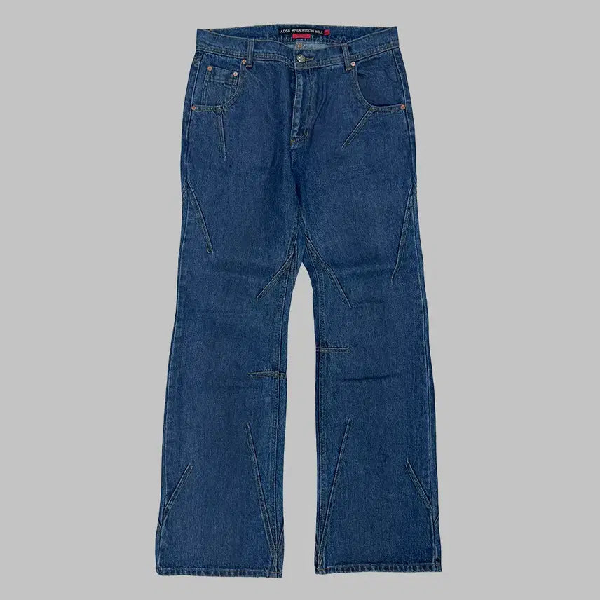 [BUNJANG] Andersson Bell TRIPOT Coated Flare Jeans / 앤더슨벨 TRIPOT COATED FLARE JEANS