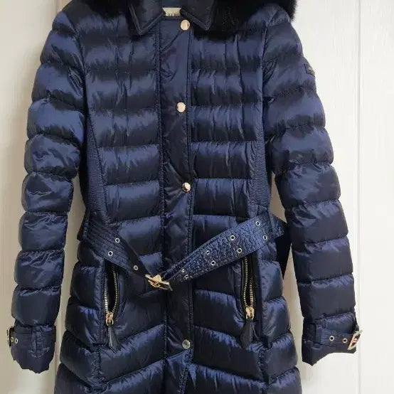 [BUNJANG] Burberry Ashmore Padded Jacket Navy / 버버리 애쉬무어 패딩