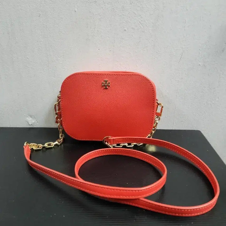 [BUNJANG] Tory Burch Emerson Round Mini Crossbody Bag / (정품) 토리버치 에머슨 라운드 미니크로스백