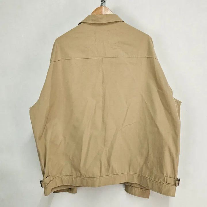 [BUNJANG] Rugged House Oversized Harrington Jacket (Cotton Silk Blend) / [새상품] 러기드하우스 오버핏 해링턴 자켓(코튼 실크 혼방) 빅사이즈