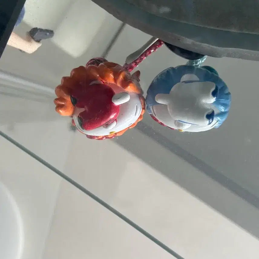 [BUNJANG] Evangelion Kitty Strap / 고전 에반게리온 키링 키티스트랩