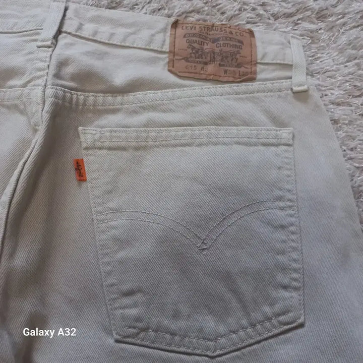 [BUNJANG] Levi's 615 Beige Denim Pants / levis 615 beige 36x30 orange tap