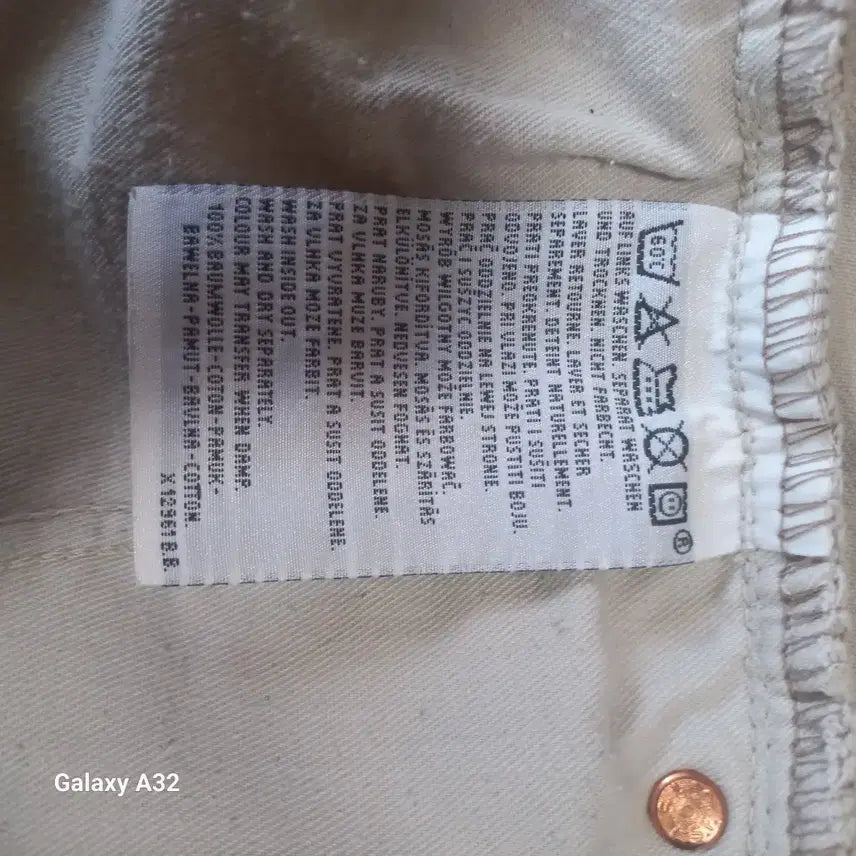 [BUNJANG] Levi's 615 Beige Denim Pants / levis 615 beige 36x30 orange tap