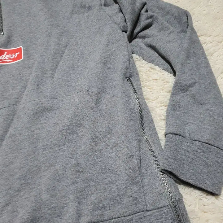 [BUNJANG] Ader Grey Hoodie / Ader 회색 후드티셔츠