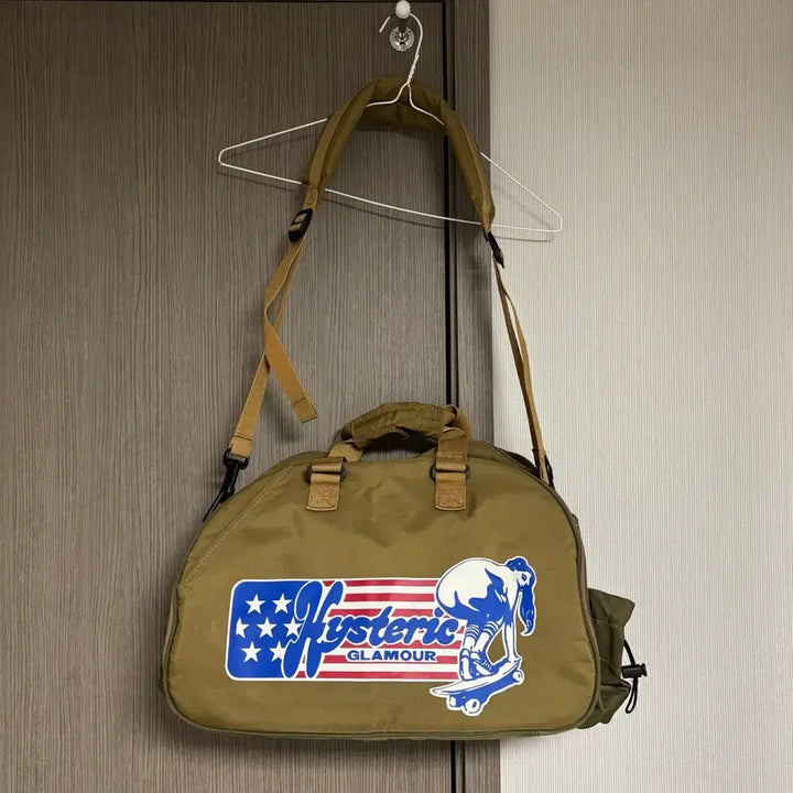 [BUNJANG] Hysteric Glamour 90s Two-Way Boston Bag / 90s 히스테릭글래머 투웨이 보스턴백