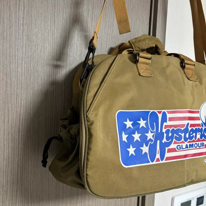 [BUNJANG] Hysteric Glamour 90s Two-Way Boston Bag / 90s 히스테릭글래머 투웨이 보스턴백