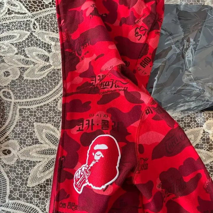 [BUNJANG] BAPE Coca-Cola Collaboration Full Zip Hoodie XS / 베이프 코카콜라 콜라보 풀 후드집업 xs (희귀매물, 소장용) 급처