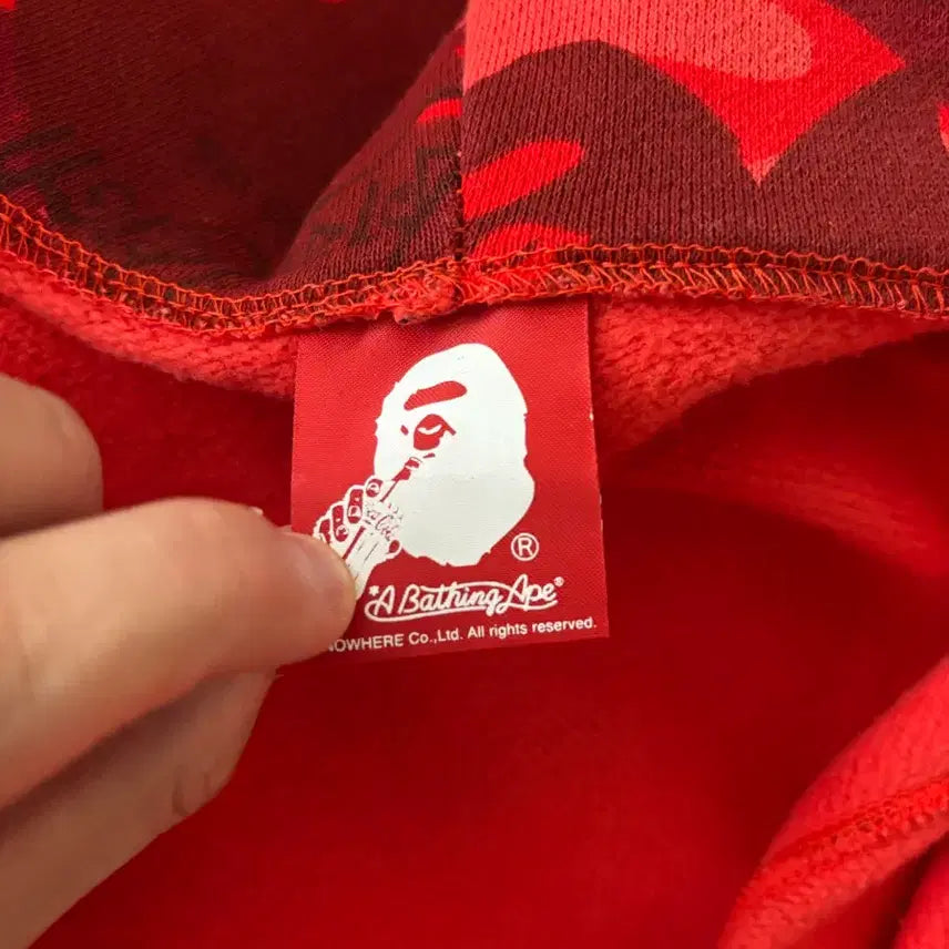 [BUNJANG] BAPE Coca-Cola Collaboration Full Zip Hoodie XS / 베이프 코카콜라 콜라보 풀 후드집업 xs (희귀매물, 소장용) 급처