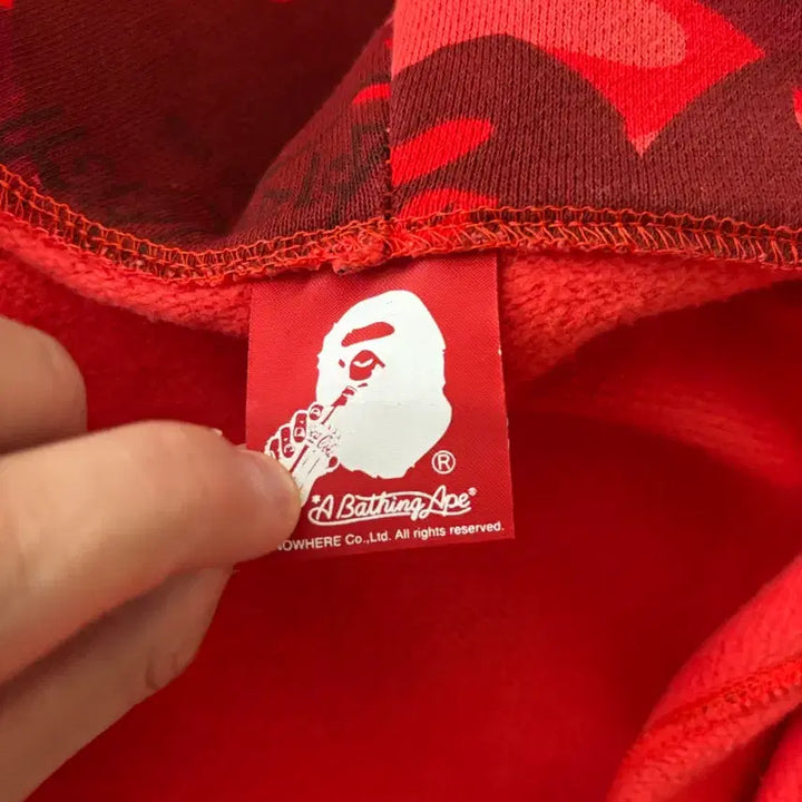 [BUNJANG] BAPE Coca-Cola Collaboration Full Zip Hoodie XS / 베이프 코카콜라 콜라보 풀 후드집업 xs (희귀매물, 소장용) 급처
