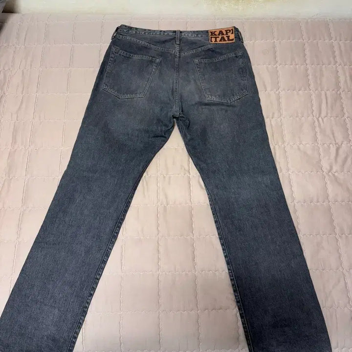 [BUNJANG] Capital Gemstone Black Jeans / 캐피탈 잼스톤 흑청 34 잼스톤