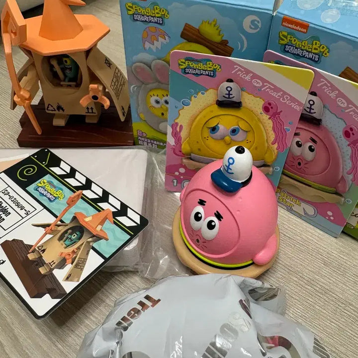 [BUNJANG] Spongebob Squarepants Random Figure Bundle Set / 스폰지밥 랜덤 피규어 일괄 판매