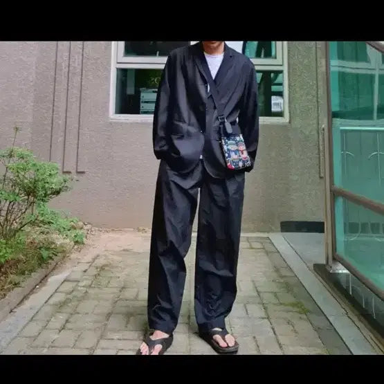 [BUNJANG] Uniform Bridge Wool Blazer Black / [L] 유니폼브릿지 울 블레이저 블랙