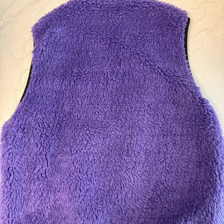 [BUNJANG] Stussy Sherpa Reversible Vest Purple L / 스투시 쉐르파 리버시블 베스트 퍼플 L