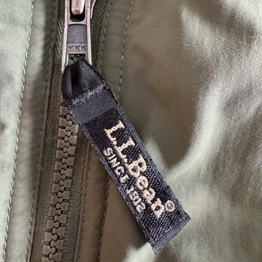 [BUNJANG] LL Bean Olive Warm-up Jacket / [주말할인][L] 00s 엘엘빈 ll bean 웜업 자켓 올리브