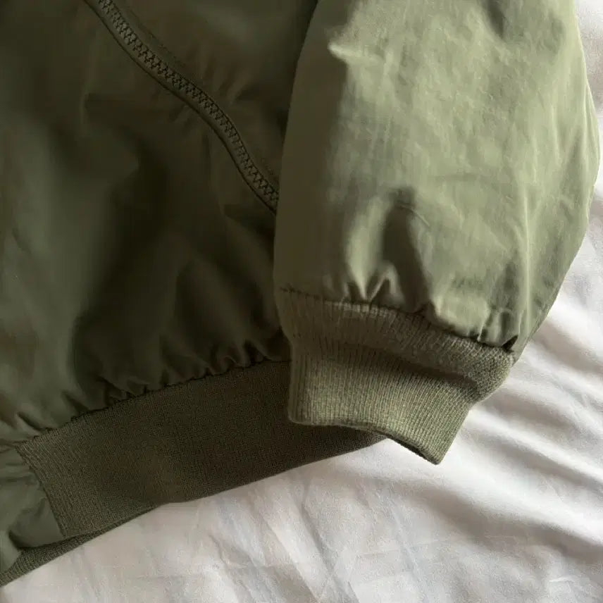 [BUNJANG] LL Bean Olive Warm-up Jacket / [주말할인][L] 00s 엘엘빈 ll bean 웜업 자켓 올리브