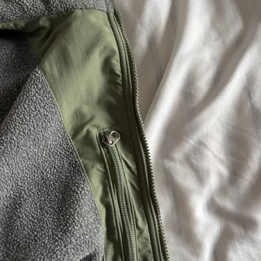 [BUNJANG] LL Bean Olive Warm-up Jacket / [주말할인][L] 00s 엘엘빈 ll bean 웜업 자켓 올리브