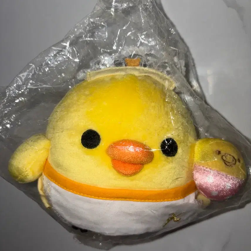 [BUNJANG] Rilakkuma Kiiroitori Muffin Cafe Made Doll Keyring / 리락쿠마 메이드 키이 키이로이토리 머핀카페 메이드 인형