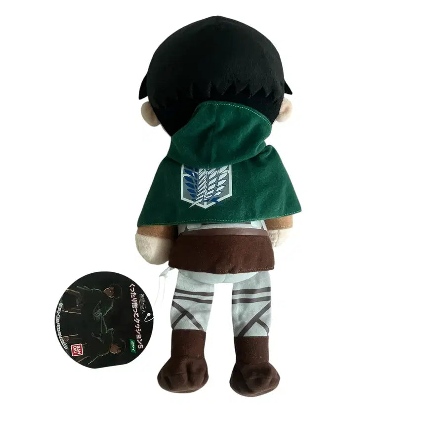 [BUNJANG] Attack on Titan Levi Ackerman Kutari Plush 40cm / 진격의 거인 리바이 쿳타리 인형