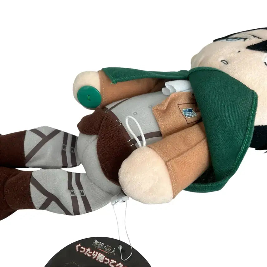 [BUNJANG] Attack on Titan Levi Kuttari Plush Doll / 진격의 거인 리바이 쿳타리 인형