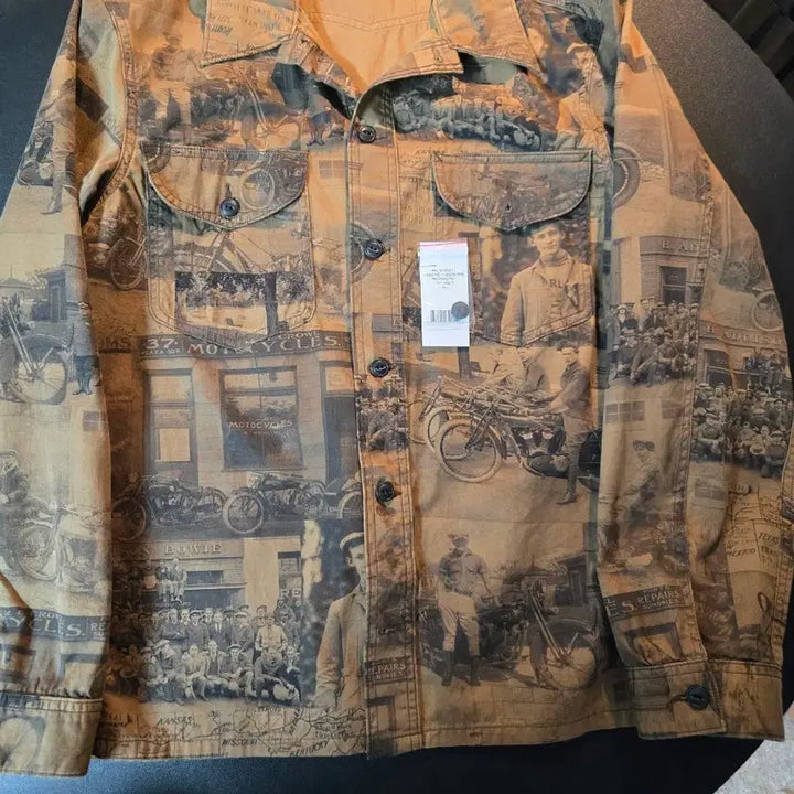 [BUNJANG] RRL Equestrian Twill Photo Shirt / RRL 이퀘스트리언 트월 포토 셔츠