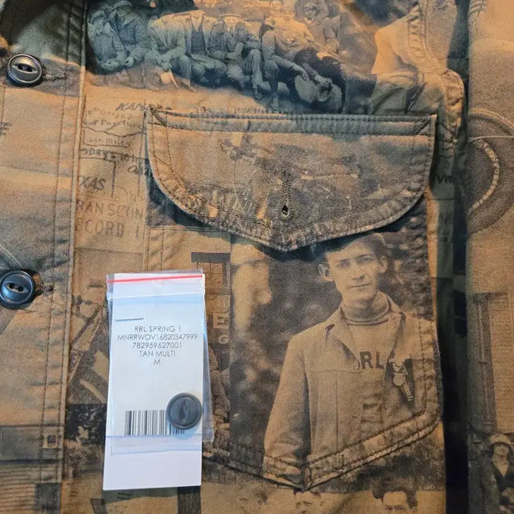 [BUNJANG] RRL Equestrian Twill Photo Shirt / RRL 이퀘스트리언 트월 포토 셔츠