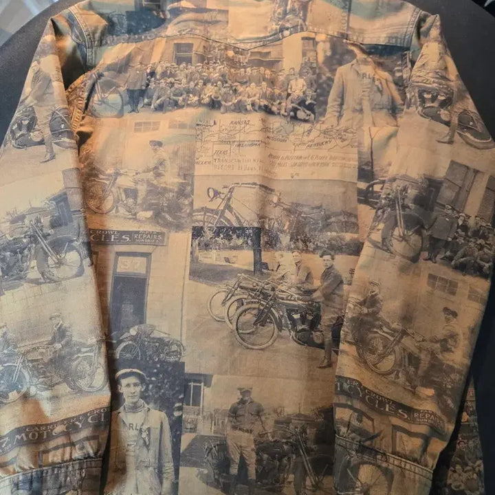 [BUNJANG] RRL Equestrian Twill Photo Shirt / RRL 이퀘스트리언 트월 포토 셔츠