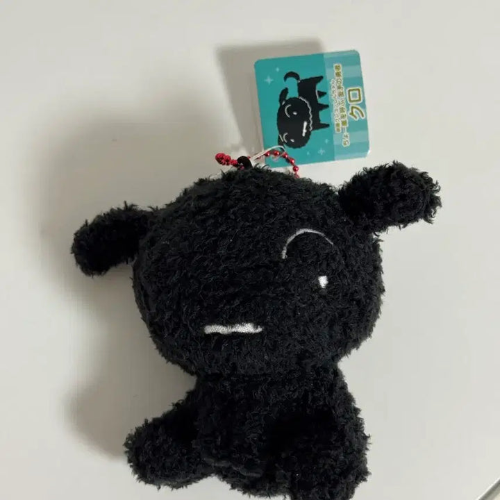 [BUNJANG] Crayon Shin-chan Black Puppy Doll Keyring / 짱구 검둥이 인형 키링 정품
