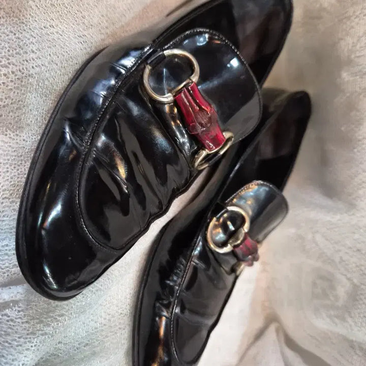 [BUNJANG] Gucci Horsebit Patent Leather Loafers / [GUCCI] 이턴트 로퍼 주말 특가