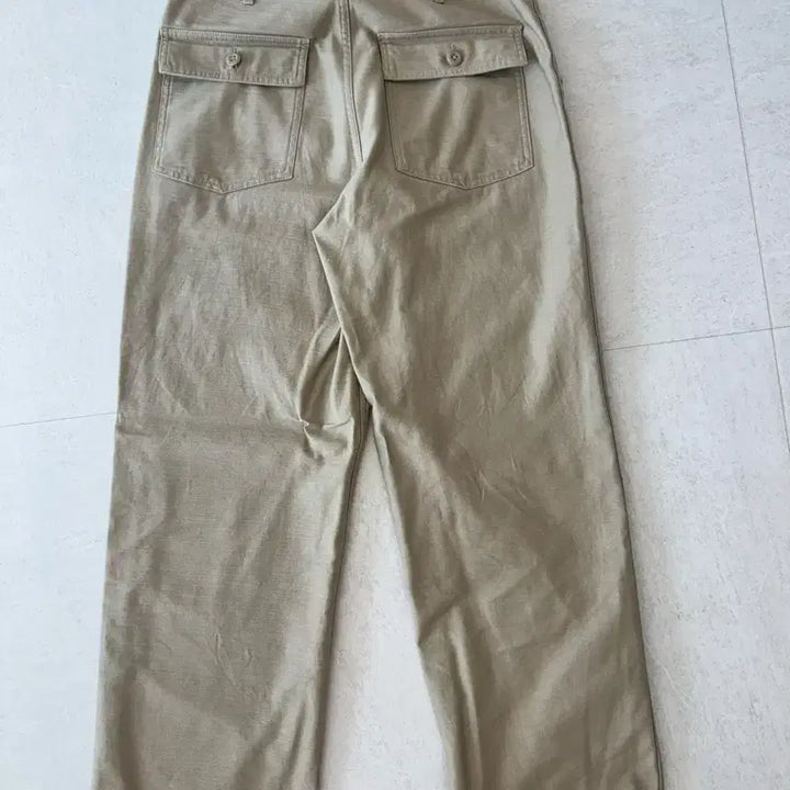 [BUNJANG] Musinsa Standard Wide Replica Fatigue Pants / 무탠다드 와이드 레플리카 퍼티그 팬츠 30