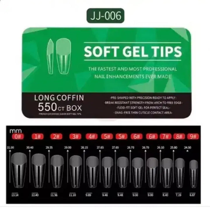 [BUNJANG] Unused Bundle Nail Extension Tips / 미사용 일괄 알리 연장 네일팁 연장팁 판매