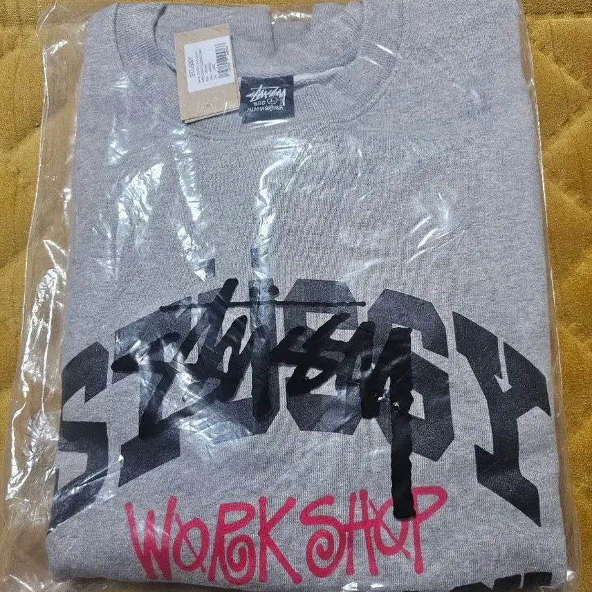 [BUNJANG] Stussy Gray Sweatshirt L / 스투시  맨투맨 회색 L 새상품