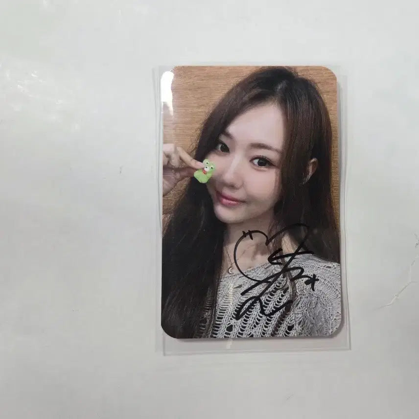 [BUNJANG] KIRAS Makestar Signed Photocard / 키라스 메이크스타 사인 포카